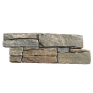Q014 Bright Rustic Quartzite Cement Base Ledge Stone