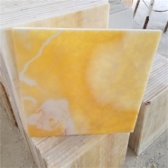 J116 Yellow Honey Onyx Polished Bathroom Tile