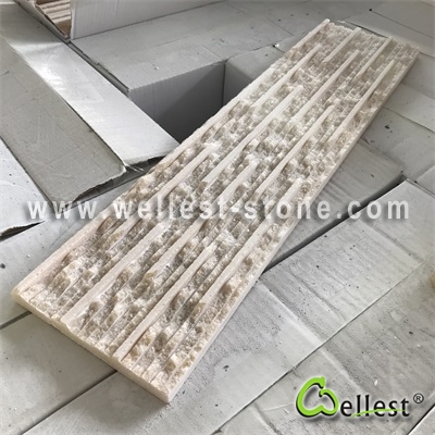M107 Orange Lotus Marble Special Texture for Feature Wall and Water Feature 2