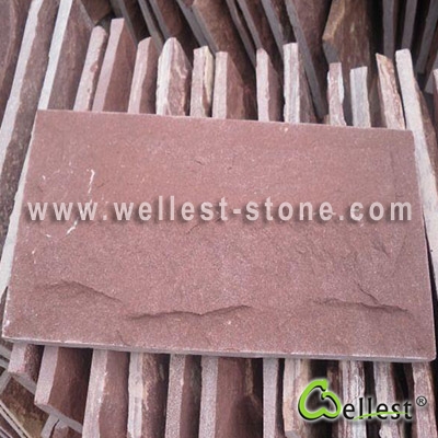 SY160 Red Sandstone Mushroom Tile 2
