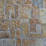 LS-100 Yellow Limestone Loose Stone Pattern Brick