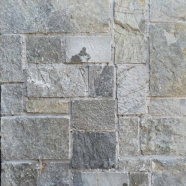 LS-101 Light Grey Green Limestone Loose Stone Pattern Brick