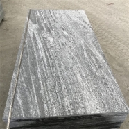G302 Santiago Grey Granite Flamed Tile