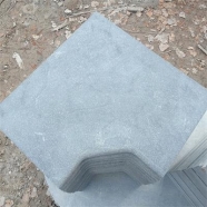 L828 Limestone Sandblasted Plool Coping Inside Corner