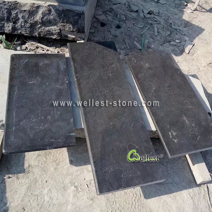 L828 Blue Stone Bullnose Edges Coping