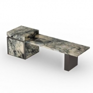 Luxury Natural Stone Kitchen Island – A Unique Statement of Natural Beauty